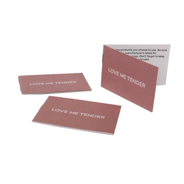 6X9 Printed User Manuals , 230gsm 2.5mm thick Pharma Product Brochure