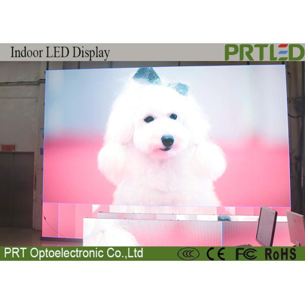 Indoor Advertising LED Display Front Access Pixel 3mm With Magnetic Modules