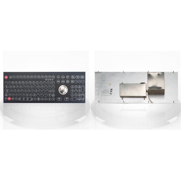 Rugged Flat Membrane Medical Keyboard All In One Function washable Keyboard