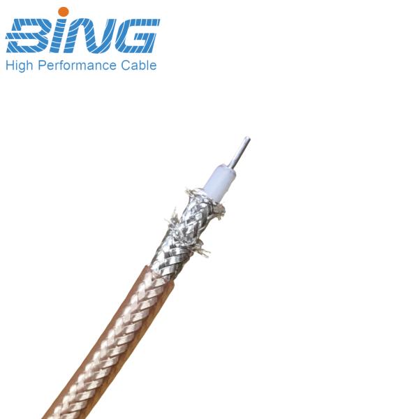 RG179D Coaxial Cable M17/94 75 Ohm MIL-DTL-17 Double Shielded Coax for Video and Broadcast