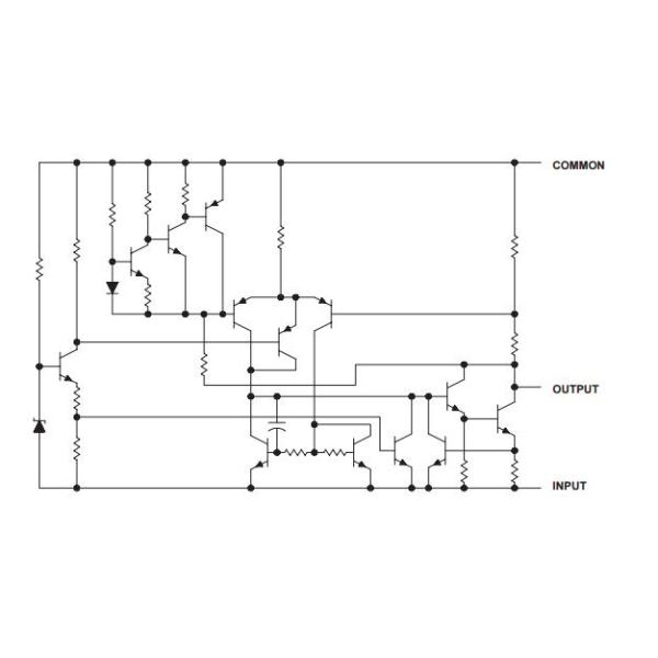 79L05 transistor integrated circuit Integrated Circuit Chip Negative-Voltage Regulators