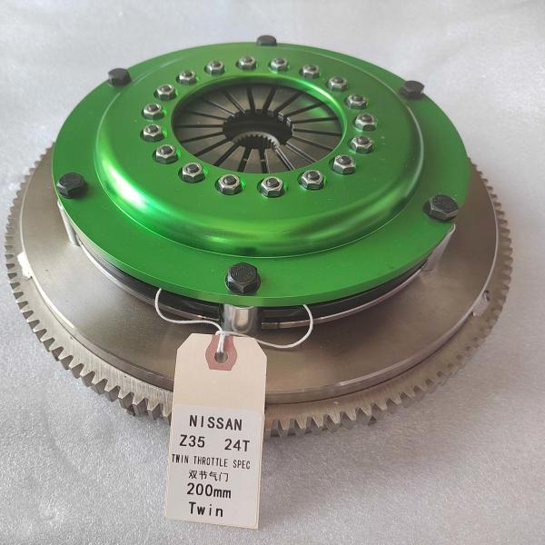 4140 Steel Racing Clutch Nissan Z35 370Z 24T 200mm Competition Clutch Twin Disk