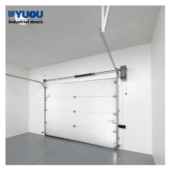 Residential Garage Sectional Overhead Door Electric 40mm 50mm Thickness
