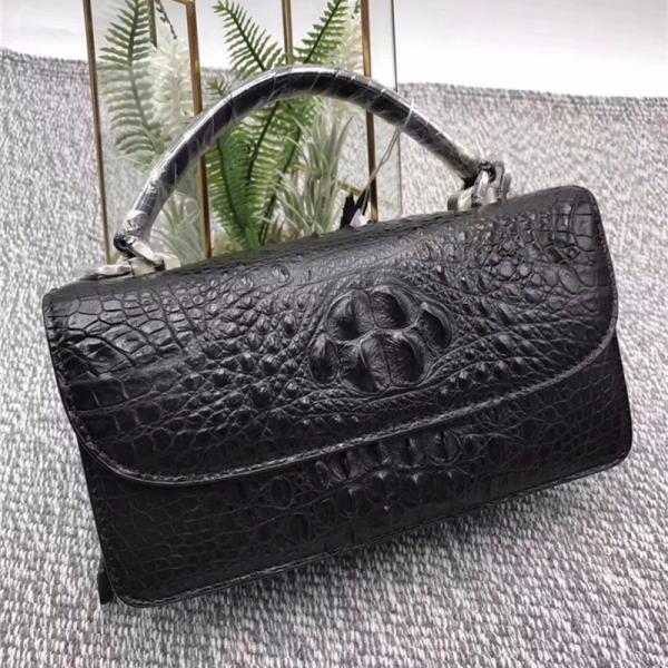 Fashion Genuine Crocodile Leather Women Small Mini Handbag Lady Purse Authentic Alligator Skin Female Cross Shoulder Bag