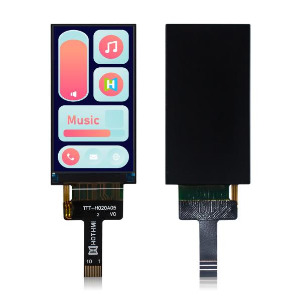 2.0 inch 170x320 pixel IPS TFT color LCD display SPI wide temperature