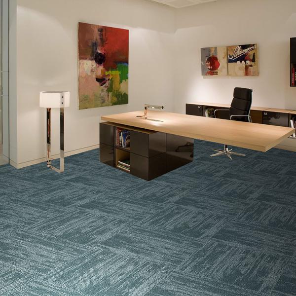 Superseptember Office Floor Tiles Design Loop Pile Pattern with 2.8/4.5mm Pile Height