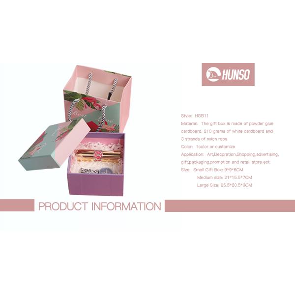 Kids 3 Inch Cardboard Paperboard Gift Boxes For Christmas Presents One Set Custom