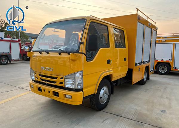 Engineering Repair Vehicle / Rescue Truck Quick Rescue Truck Of Pipe Network / Pipeline / Pavement