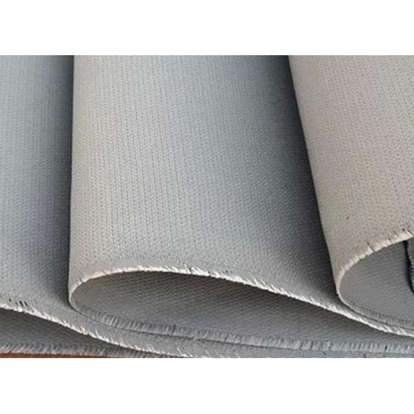 High Silica Fiberglass Fabric Silicone Coated Glass Cloth 0.69 Mm Thickness