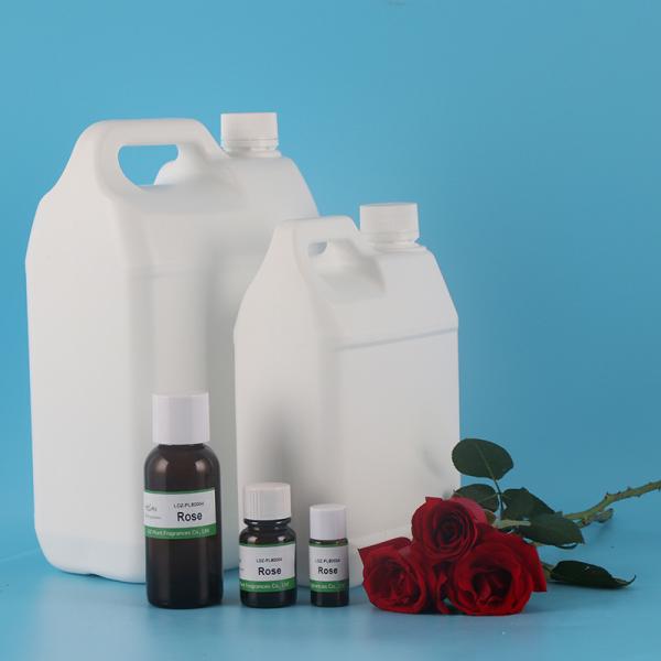 Arômes de rose aromatisée douce et biologique Huile essentielle Arômes floraux Parfums pour les soins de la peau
