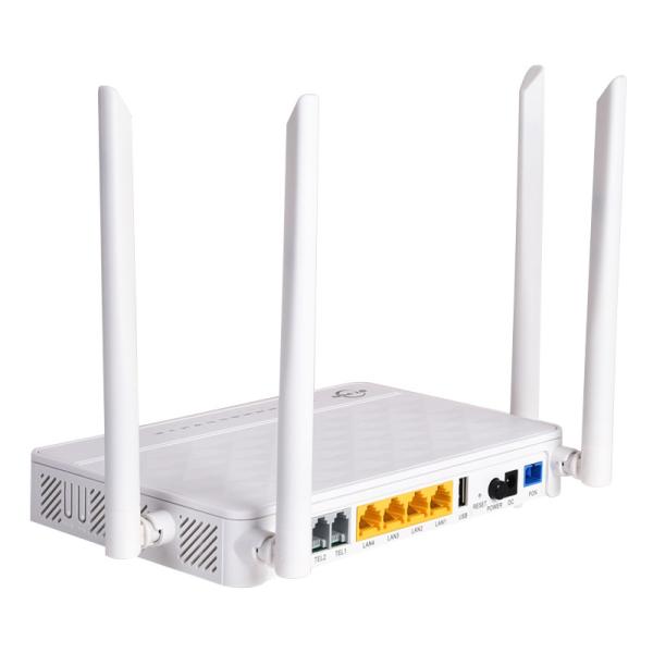 Двойной маршрутизатор интернета GPON ONT диапазона 2GE 2FE XPON GEPON ONU