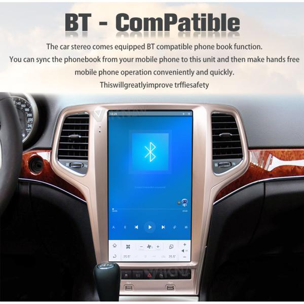 Стерео игрока автомобильного радиоприемника андроида 11 виллиса навигация GPS большого Cherokee автоматическая аудио