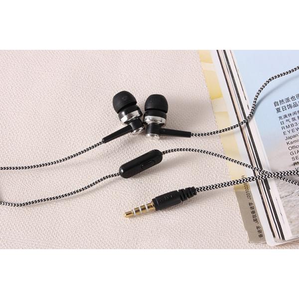 Universal 3.5mm Music Sport Gaming In Ear Corded Earbuds Earphones With Mic