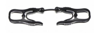 Loop Type Plastic Glove Clips Helps Reduce Hand Injuries By Keeping Gloves Near