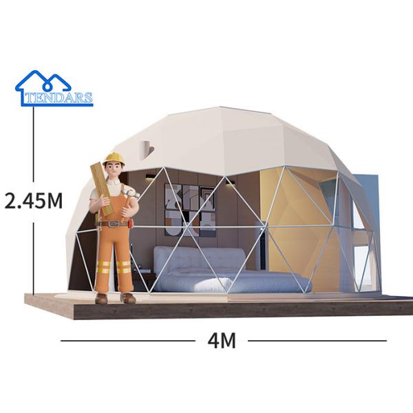 Hoteles de lujo al aire libre Camping Cúpula Tiendas de campaña UV resistente resistente al óxido