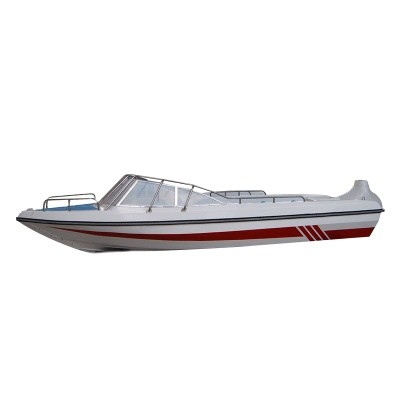 100hp 70Km/H Leisure Yacht Commercial FiberGlass Luxury Speed Boat