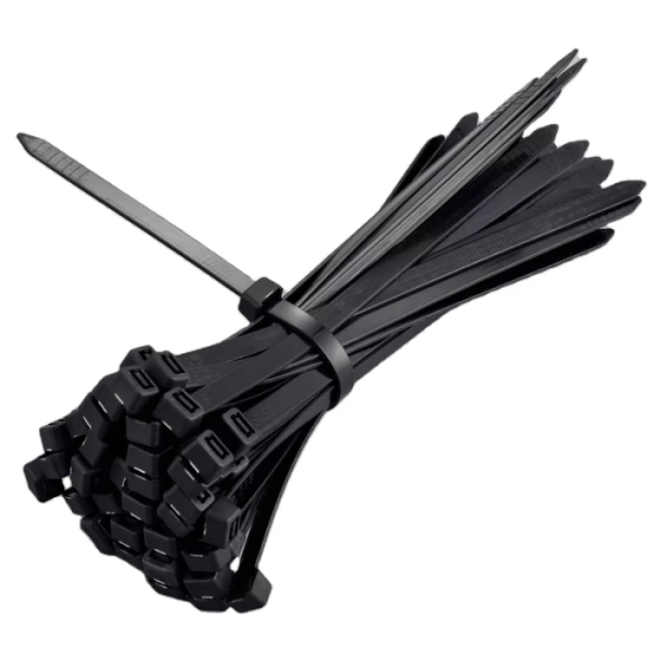 Nylon Cable Ties 100mm 150mm 200mm 250mm 300mm Black White Self Locking Cable Wire Zip Ties