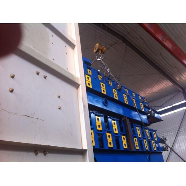 16 Stations Metal Sheet Roll Forming Machine For Roof And Wall Profile With Cut To Length