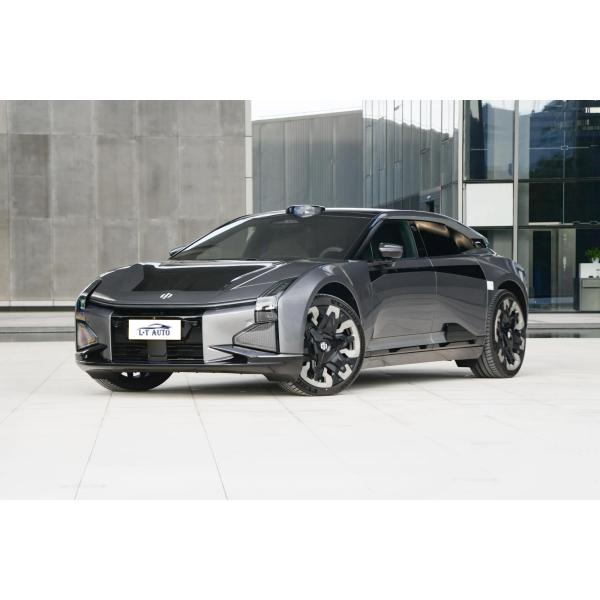 High Speed Long Range Gaohe Hiphi Z 4-door 4-seat 3-compartment Car with 705km Range