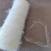 5.0cm Nm5.5 Fil de plumes longues imitation fil de vison pour tricoter des chaussettes, des pulls, des tissus