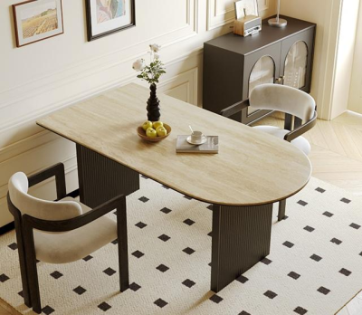 Sintered Stone Top Luxury Dining Table