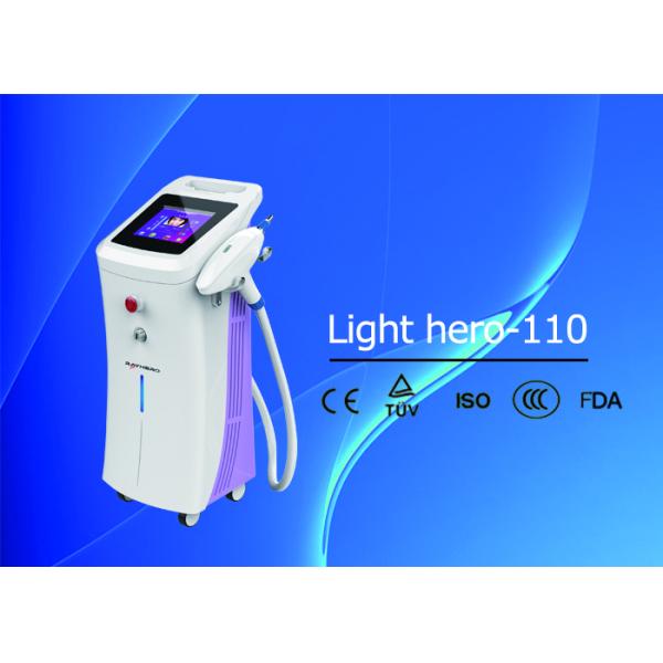 Stationary Q Switched Nd Yag Laser Machine For Tattoo / Freckle / Pigment Removal