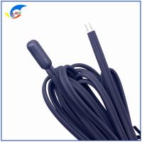 Capteur de température du réservoir de poissons d'aquarium TPE Injection NTC10K 100K imperméable à l'eau Tête de sonde de température type NTC Thermistor