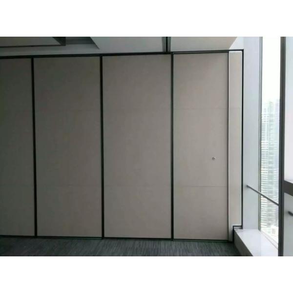Commercial Aluminium Sliding Door / Office Folding Partition Wall Multi Color