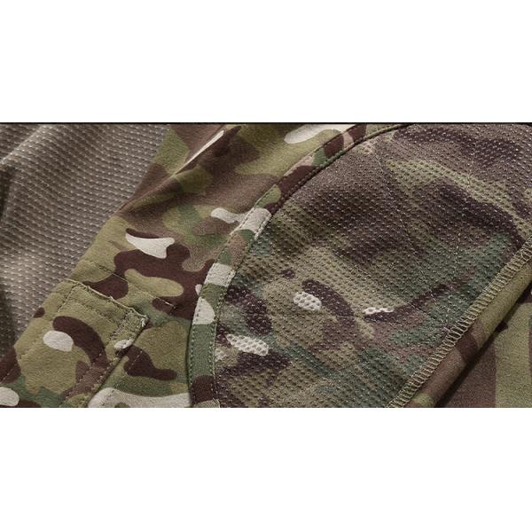 Quick Dry Custom Outdoor Clothing , Hunting Short Sleeve Combat Shirt Portable