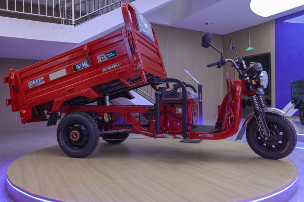 1.6m Large Capacity Open Body 3 Wheel Cargo 30km/H 48-60V Red