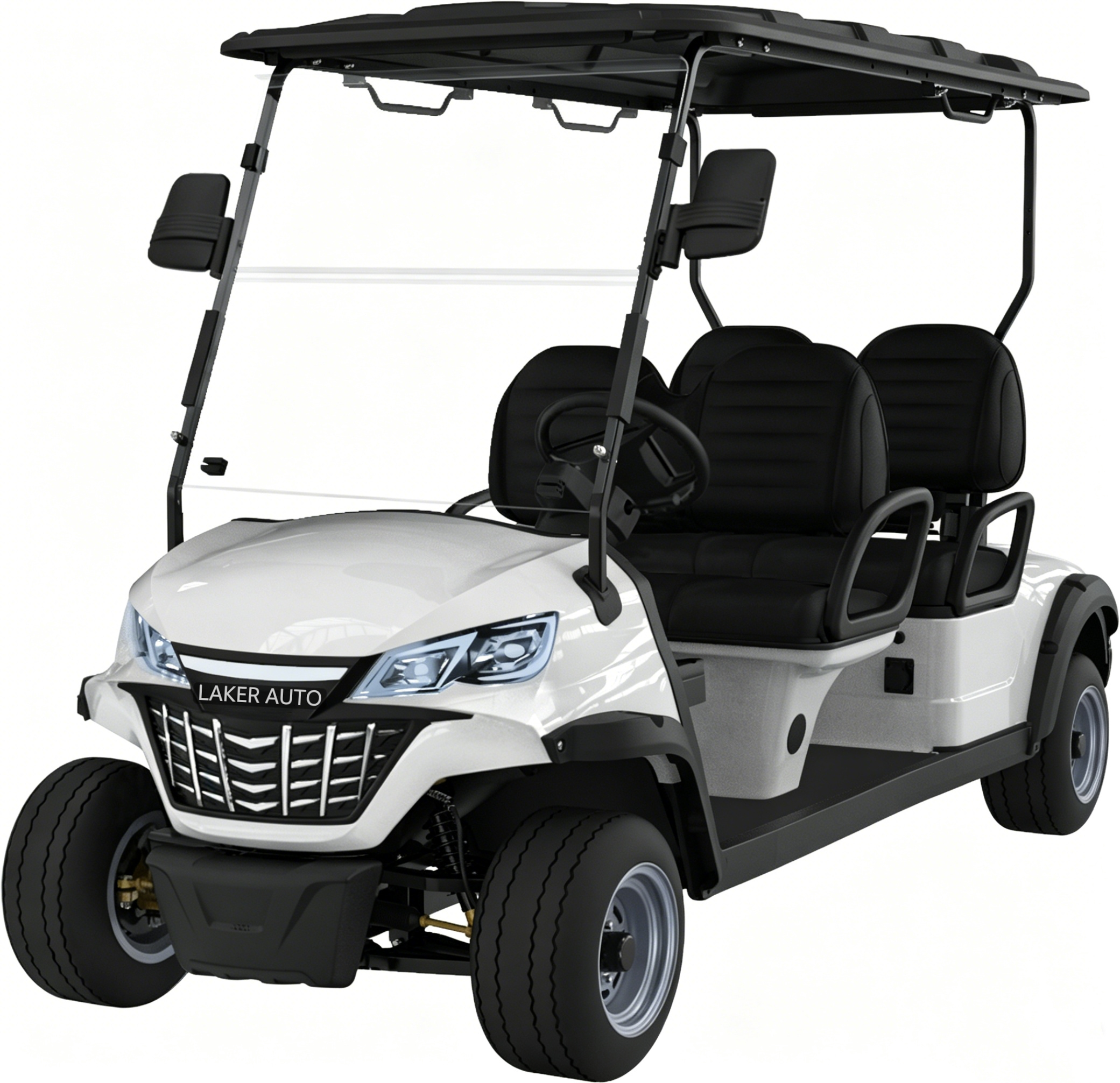 Eye-catching 8 Seats High-Capacity Electric Golf Cart with Premium Comfort and Smooth Riding Experience