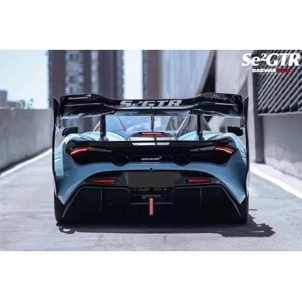 GTR Style 720s Wide Body Kit Mclaren Senna Body Kit Front Bumper Carbon Fiber