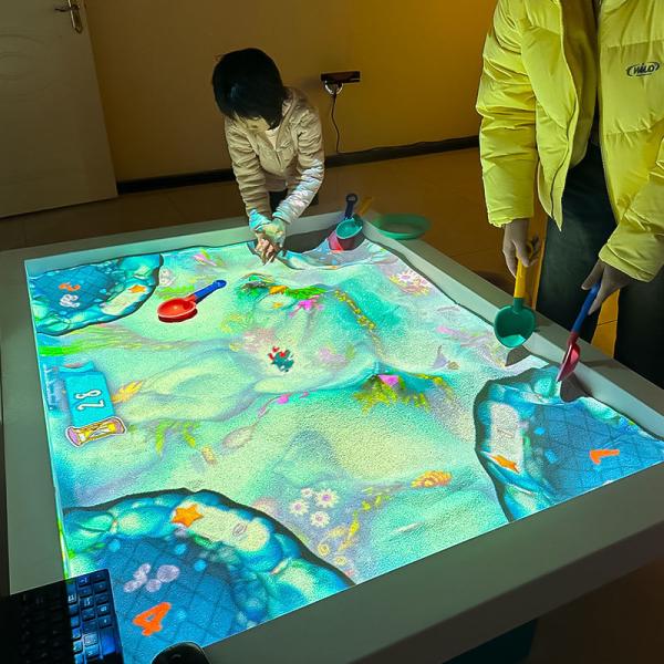 Children's AR Sand Table with 5 Games and 3600 Lumens Projector