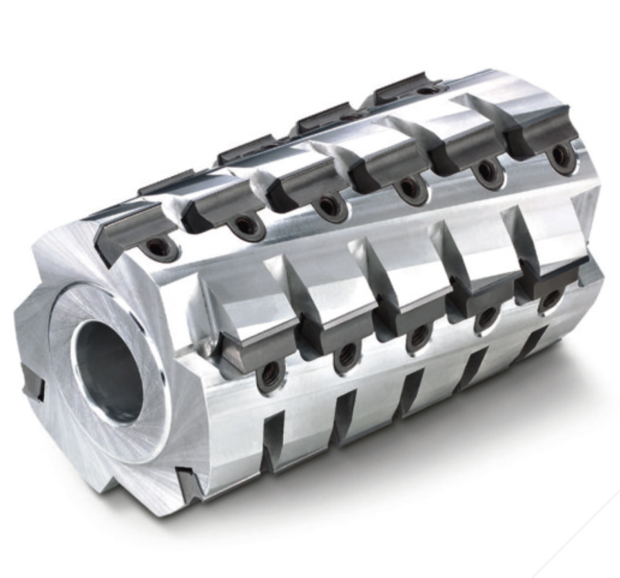 Heavy‑Duty Spiral Cutter Head