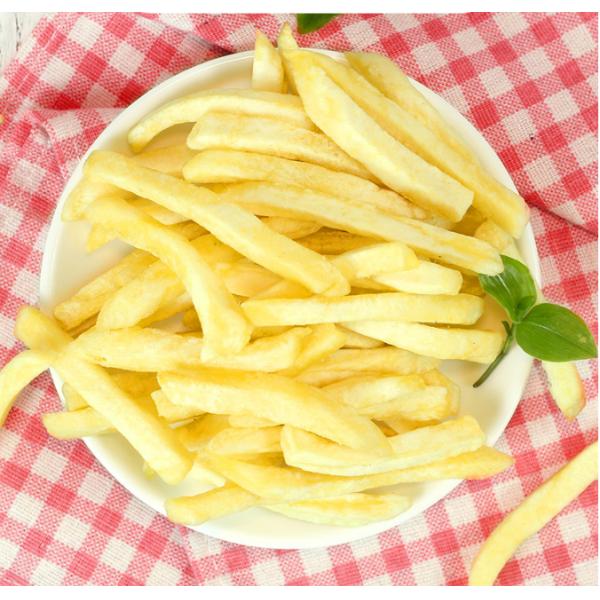 Hot Sale French Fries Dehydrated Dried Vegetables Vacuum Fried Crisp Potato Strips Snack
