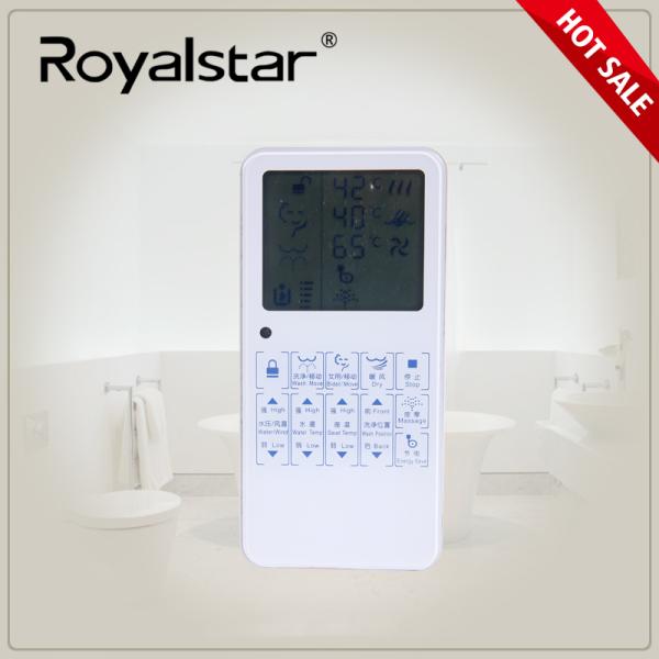 Safety Alarm Warm Water Bidet Toilet Seat , Self Cleaning Bidet Dual Nozzles Design