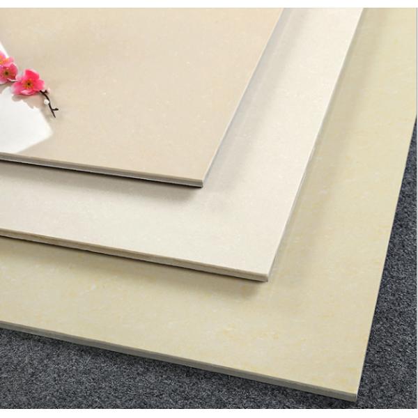 White Glazed Double Charge Vitrified Ceramic Floor Tiles for Kitchen and Bathroom