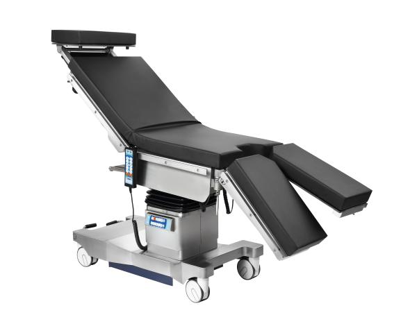 Tabela automática do exame da ginecologia com espuma da memória para a sala de operações