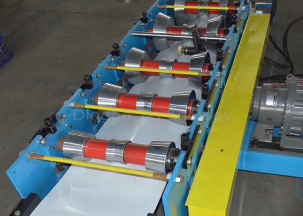0.8mm Metal Roofing Ridge Cap Roll Former Equipment Garage Door Roll Forming Machine