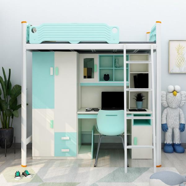 Гостиница Стальная постель с лестницей для стола Поставлена клиентом и современная мебель для спальни