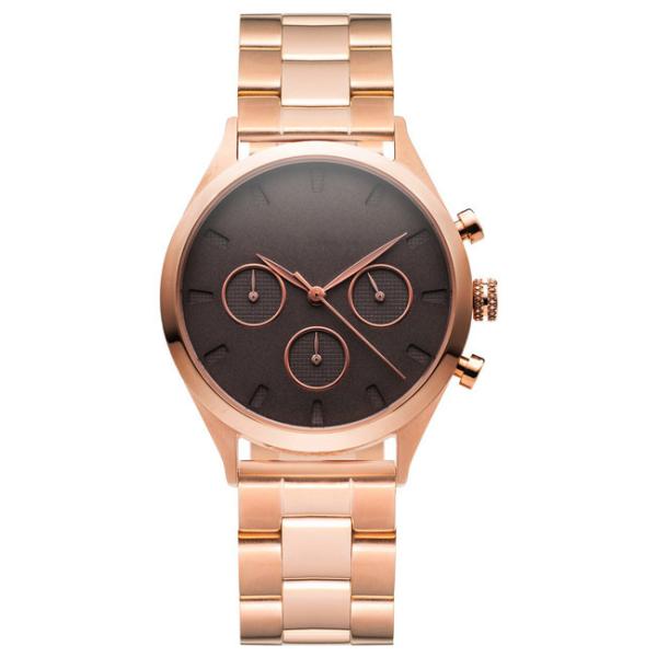 Waterproof Ladies Stainless Steel Watches , Women'S Bracelet Watch