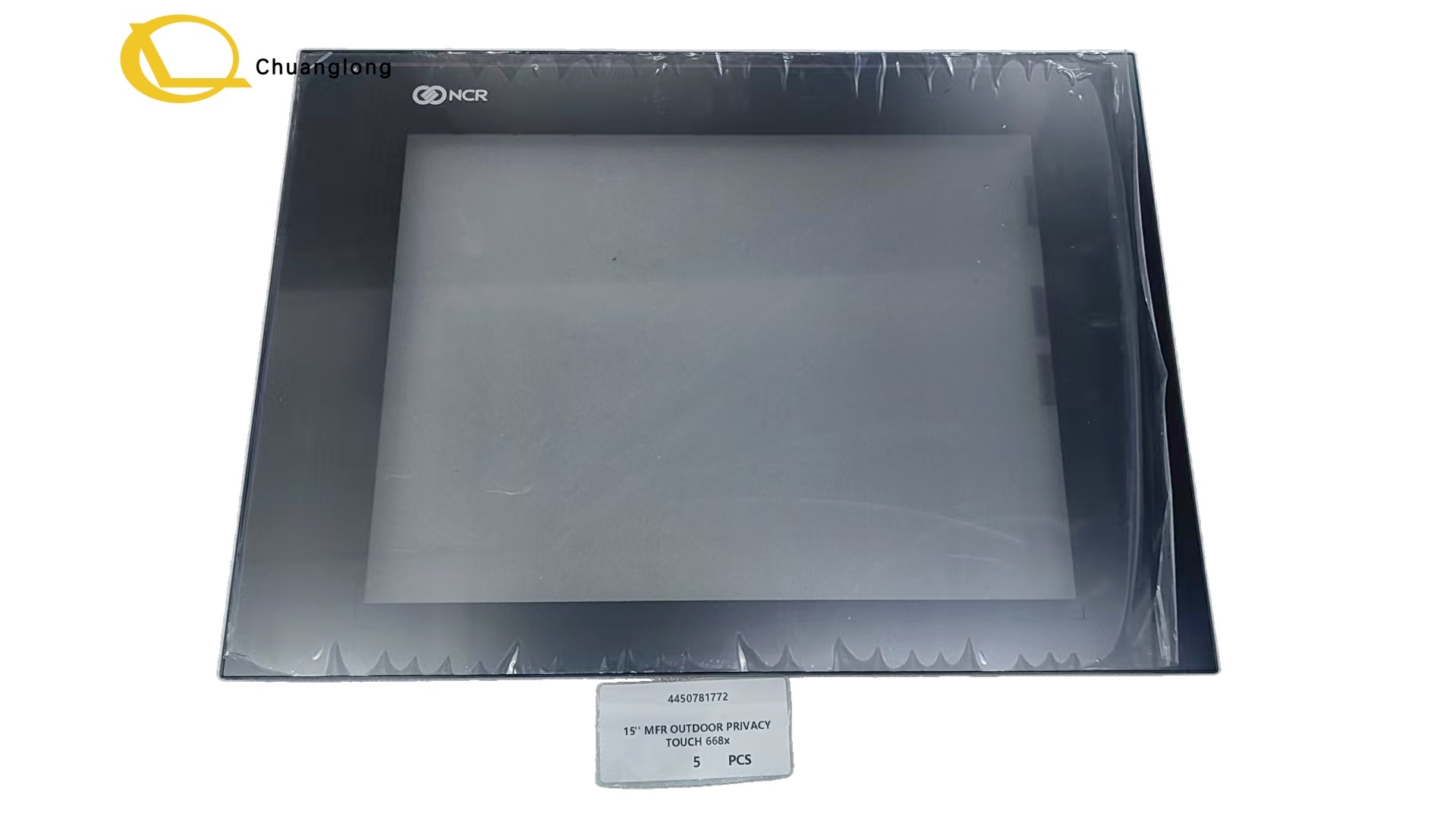 NCR HLA - TOUCH SCREEN 15INCH WITH PRIVACY 445-0755860 15 MFR OUTDOOR PRIVACY TOUCH 668x ATM CRM CRS Selfserv Kiosk 4450781772  4450755860