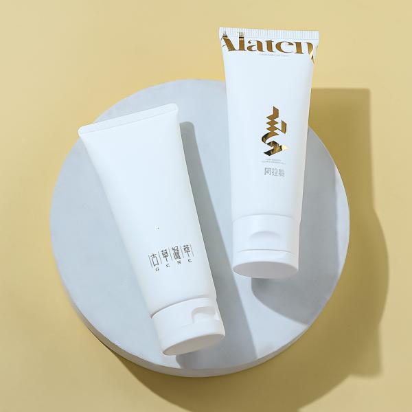 Custom Plastic Cosmetic Tubes with Injection Molding for Skincare Packaging - Free Samples Available in Custom Colors