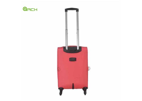 Light Weight Trolley Travel Case Soft Sided Luggage with Two Easy Access Pockets