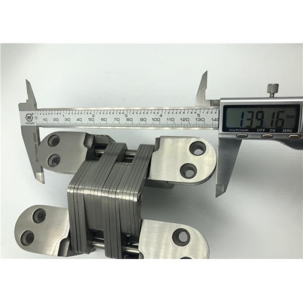 Fireproof Casting Stainless Steel Concealed Hinges 50mm Thickness Anti Corrosive