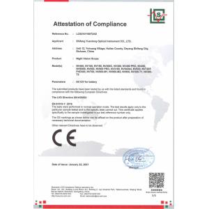 Xiangyang Youbo Photoelectric Co., Ltd Сертификации
