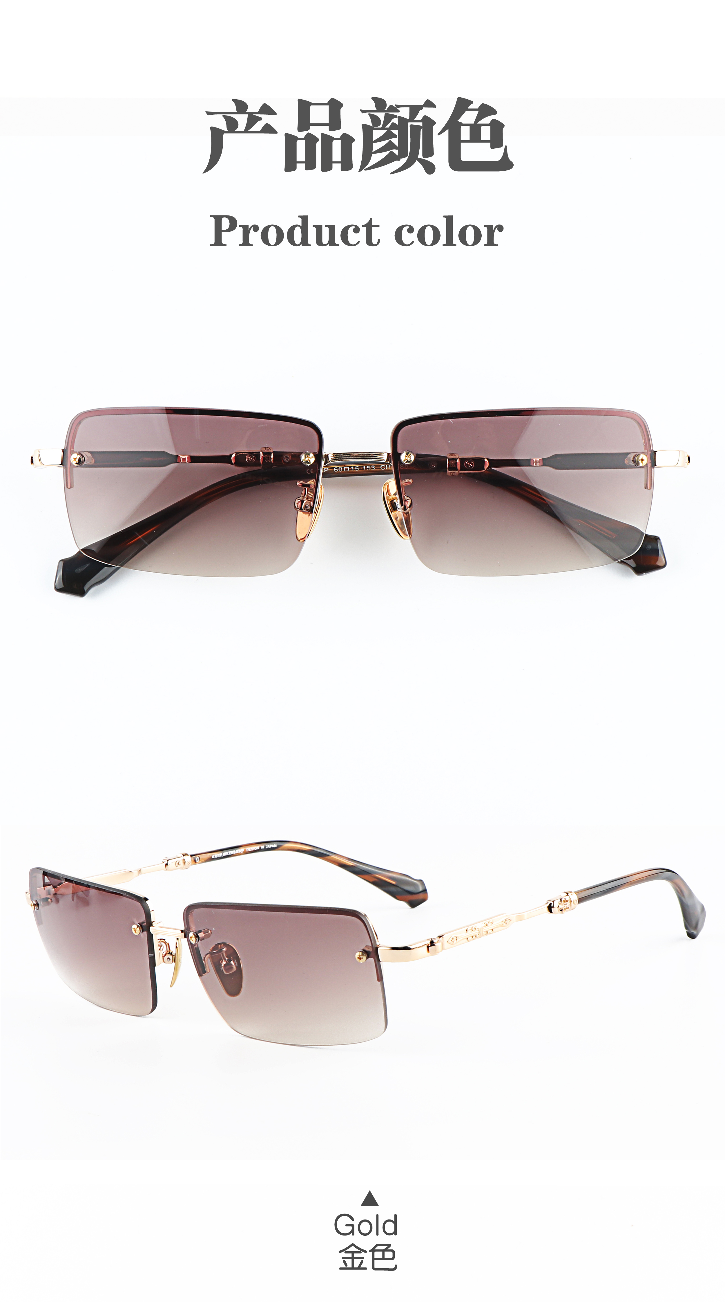 Light Custom Manufacturer Trendy 2025 Borderless Square Top Brands protection Big Ladies High Quality Sunglasses Frame for Men