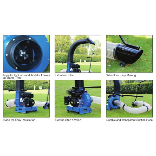 Высокая эффективность воздуходувки вакуума лист тележки благоустраивая силовое оборудование