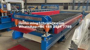 45# Máquina de moldagem de rolos corrugados de rolos de aço 15-20m/min