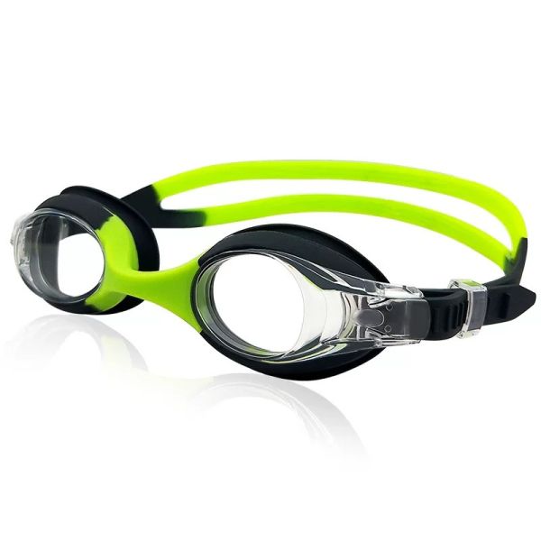 Kids Anti Fog Swimming Goggles With UV Protection And Rainbow Plating Lens